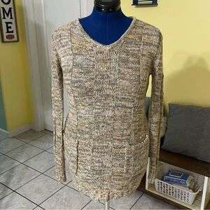 Poof! Cozy Knit Sweater w/Front Pockets